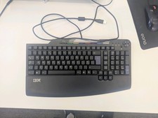 Original Lenovo IBM SK-8805 USB Wired Keyboard W/Rest Dock - UK Version