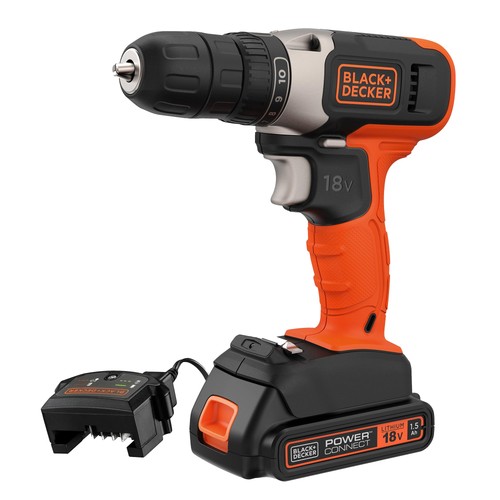 Black decker 18v cordless - black, 37nm