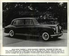 Press Photo Rolls Royce