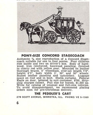 The Peddlers Cart Pony Size