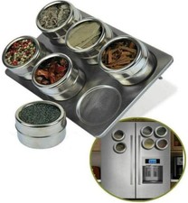 6PCS Magnetic Spice Rack Set