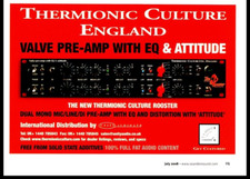 SOUND-ON-SOUND MAGAZINE ADVERT