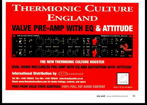Sound magazine advert - magazine,