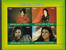 Michael Jackson  stamps sheet