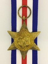 British WWII France & Germany Star full size full size veteran replacement medal
