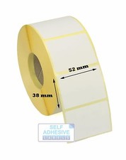 52mm x 38mm WHITE Direct