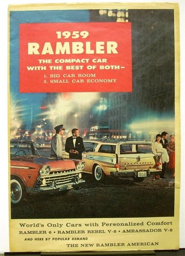 1959 rambler six rebel - 1959,