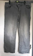Tu Mens Grey Jeans 38 Short