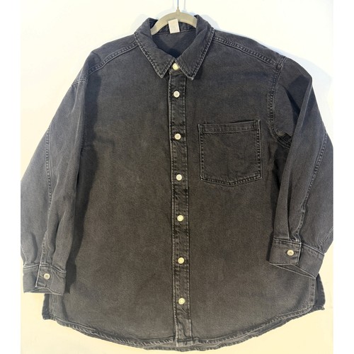 Denim button down - h&m, &denim