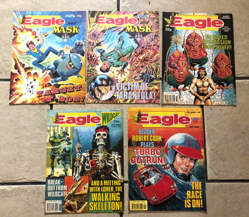 Eagle job lot comic - job,