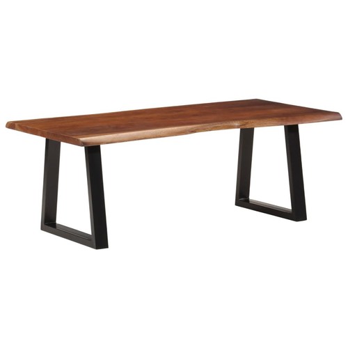 Coffee table solid wood acacia - table,