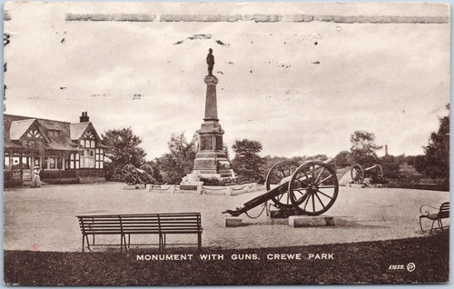 Crewe cheshire monument war - crewe,