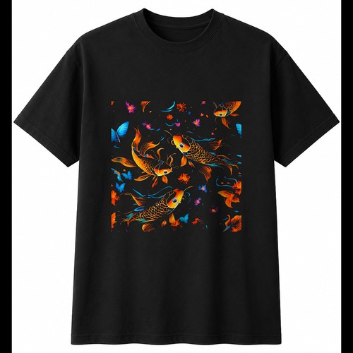 Koi butterfly colourful - koi,
