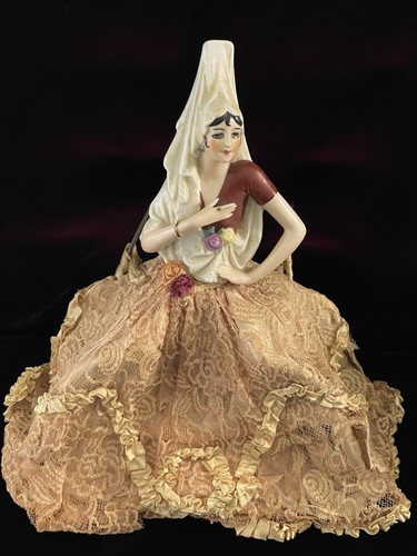 Antique german porcelain half - antique,