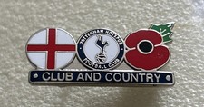 Collectable Tottenham Hotspur Supporter Enamel Badge Wear Proud - Spurs