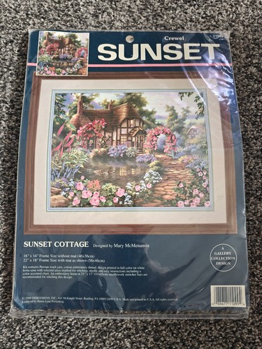 Crewel sunset - ,