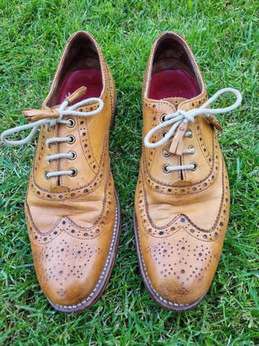 Grenson women brogues tan - grenson, brogues,