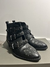 Dune London Pasha Leather Ankle Boots
