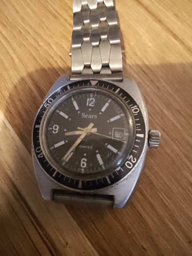Sears vintage diver style - sears,