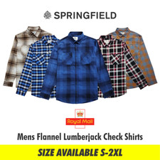Mens Flannel Lumberjack Long