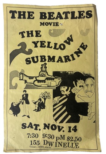 Original beatles yellow - beatles,
