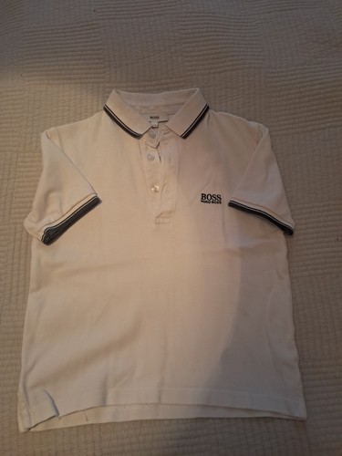 Boys hugo boss white navy - boss, white/navy