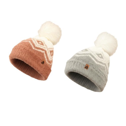 Ladies hats fluffy - hats, bobble