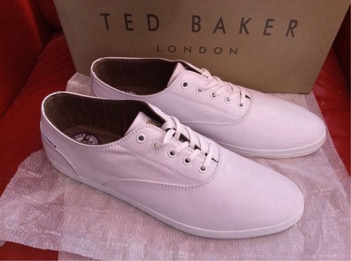 Ted baker men white - white, leather