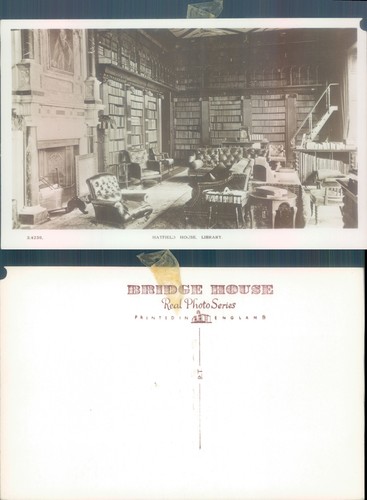 Hatfield house library - house,