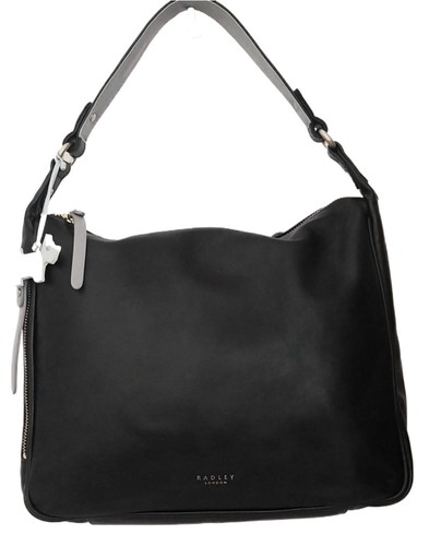 Radley black leather medium - black,