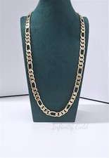 9ct Gold XP 10mm Figaro Chain