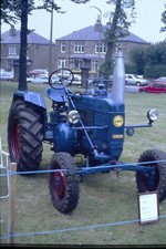  35mm Slide 1952 Lanz tractor  Huddersfield transport Show 1980's 
