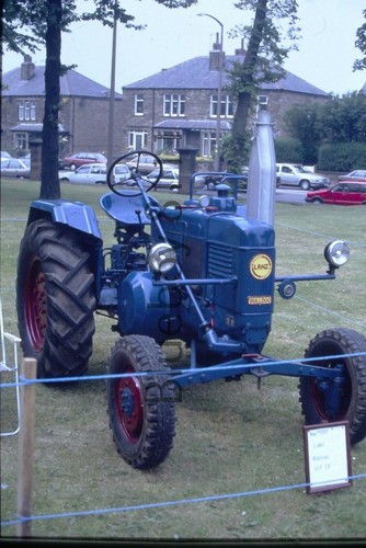 35mm slide 1952 lanz tractor - 35mm,