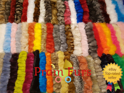 Pram fur hood trim bee5 - pram, bee