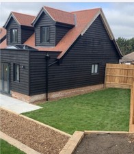 Black Acrylic Barn And Shed