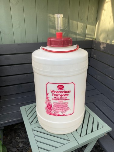Home brew fermentation bucket - brew,