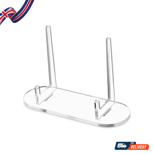 Clear acrylic display - clear, stand