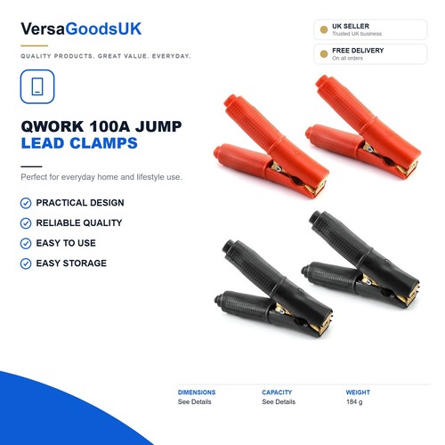 Qwork pack 100a - jump, lead