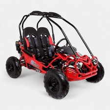 Apache Quads Buggy GT-156 Junior/Kids Off Road 156cc Petrol Buggy Age 5–10 - Red