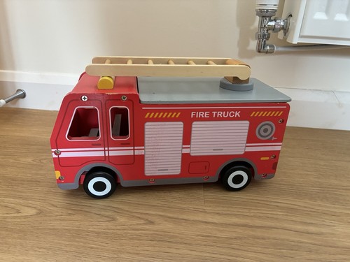 Big wooden fire - big,