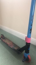 slam rage scooter blue & pink 