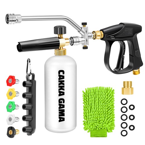 Foam cannon dual connector - foam,