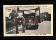 AUSTRALIA Vic. DONCASTER FIRST FIELD POST OFFICE VAN/LORRY POSTCARD 1937 - AU569