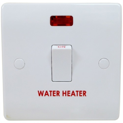 Water heater switch - switch, neon