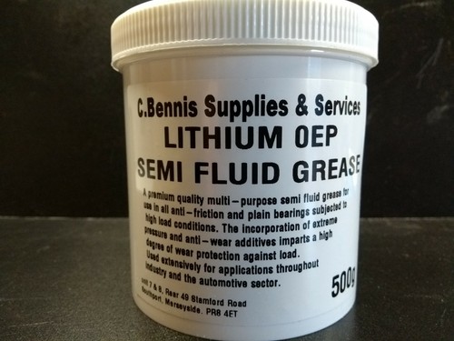 Lithium 0ep semi fluid grease - lithium,