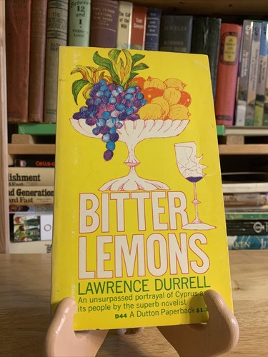 Vintage bitter lemons - lemons, lawrence