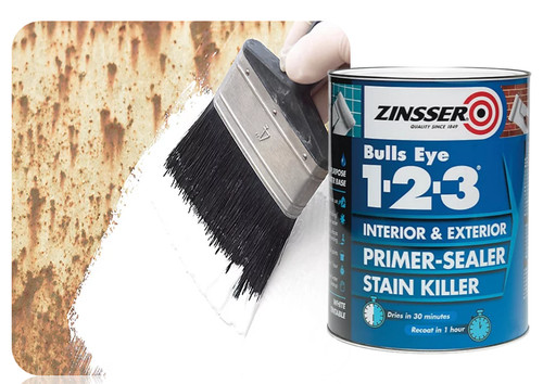 Zinsser bulls eye 3 primer - bulls, 1-2-3