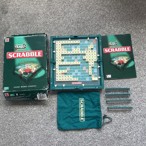 Travel scrabble board game - travel,