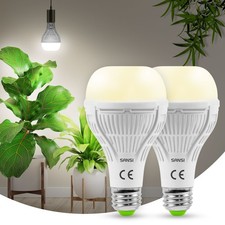 SANSI LED Grow Light Bulb for Seeds and Greens 15W=200W Full Spectrum Plant Lamp