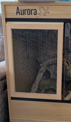 Sliding mesh panel for - panel,